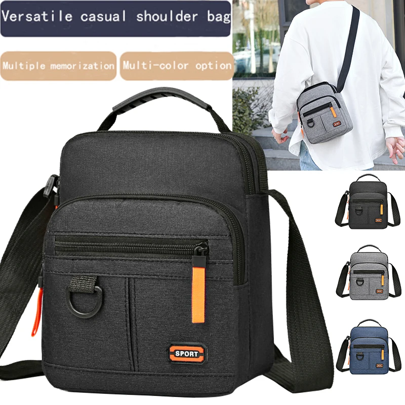

Lightweight Casual Shoulder Bag, Can Be Worn Diagonally, with Multiple Pockets and Large Capacity, Versatile for Daily Use