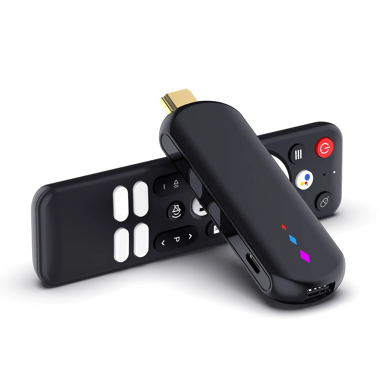 Android 14 4K Ultra HD Set Top Box مع جهاز التحكم عن بعد ومشغل الوسائط المتدفق رباعي النواة TV Box لـ Netflix Hulu Flixster Youtube