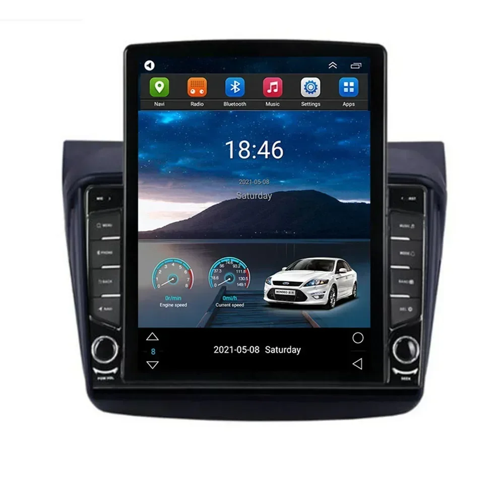 Android 13 Voor Mitsubishi Pajero Sport 2 L200 Triton 2008-20354 Tesla Type Autoradio Multimedia Video Player navigatie GPS