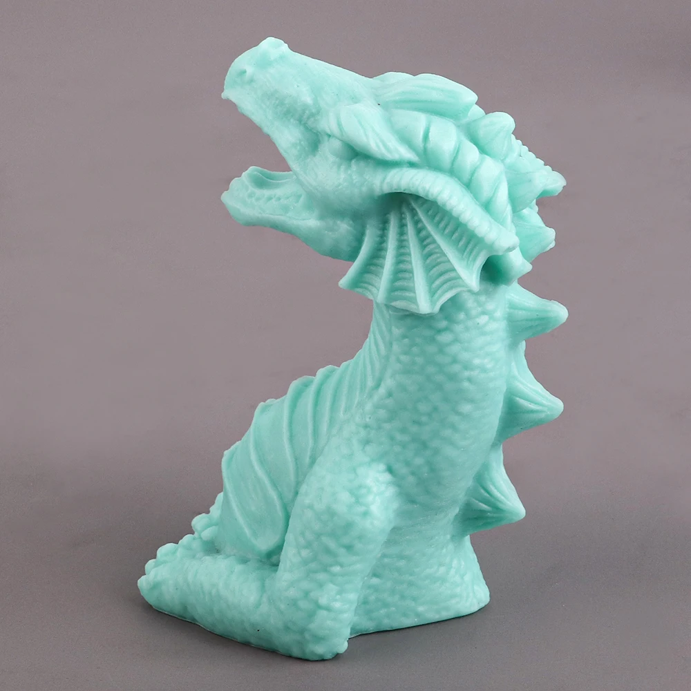 3D Wicked Dragon Candle Silicone Mold DIY Party Cake Decorating Tools Dragon Fondant Chocolate Moulds Desktop Craft Home Decor