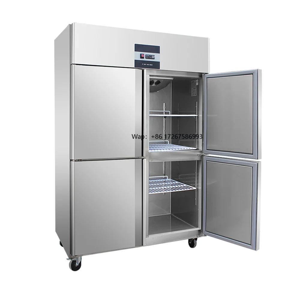 Good Price Commercial Freezer Stainless Steel Industrial Upright Refrigerator