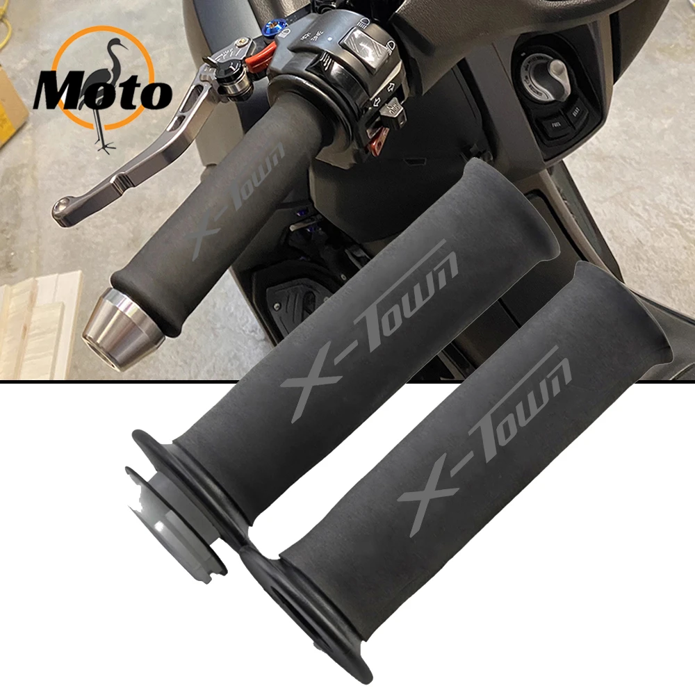 For KYMCO X-TOWN XTOWN 125i 250i 300i 350 XTOWN125 XTOWN300 XTOWN250 Motorcycle Accessories Heat Grip Cover Non-slip Rubber