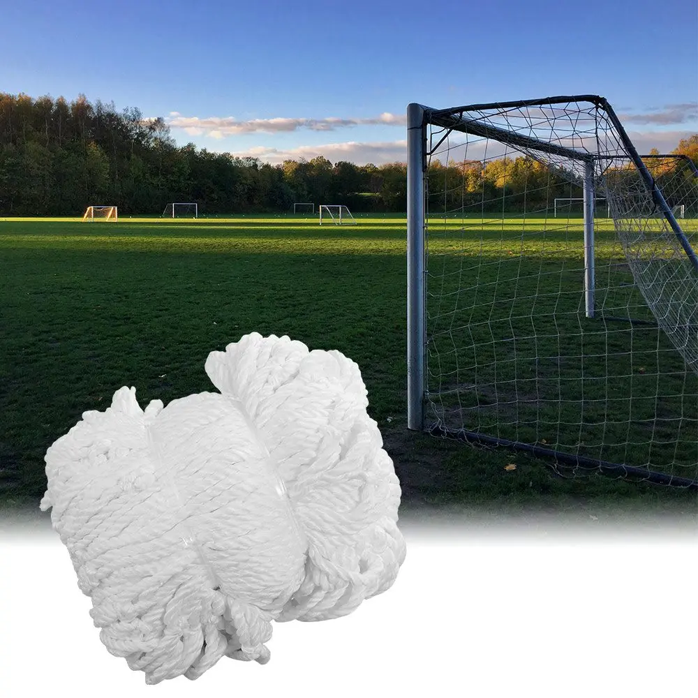 

Training Replacement Football Net Polypropylene Mesh Full Size Soccer Goal Net Durable Weatherproof Junior Sports Practice Net
