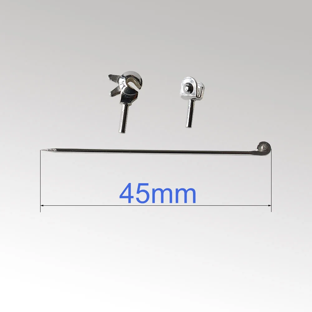 925 Sterling Zilveren Broche Pin Backs Voor Sieraden Maken, Zilveren Broche Pin Kit, Pin Terug Rechte Vergrendeling Sieraden Vinden