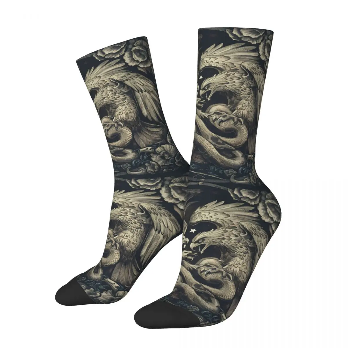 Snake Sock Printed Man Polyester