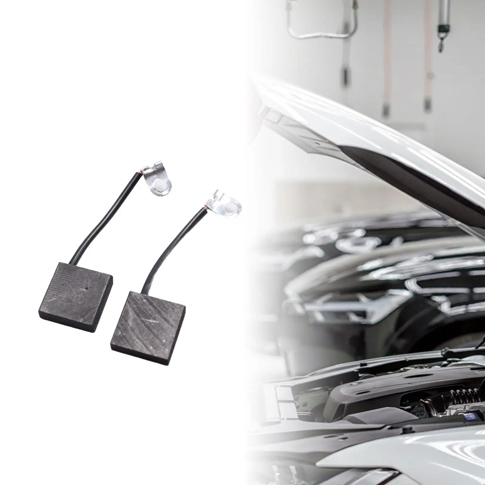 

2 Pieces Carbon Brush Replacement Brush Repair Part Repair Multifunctional