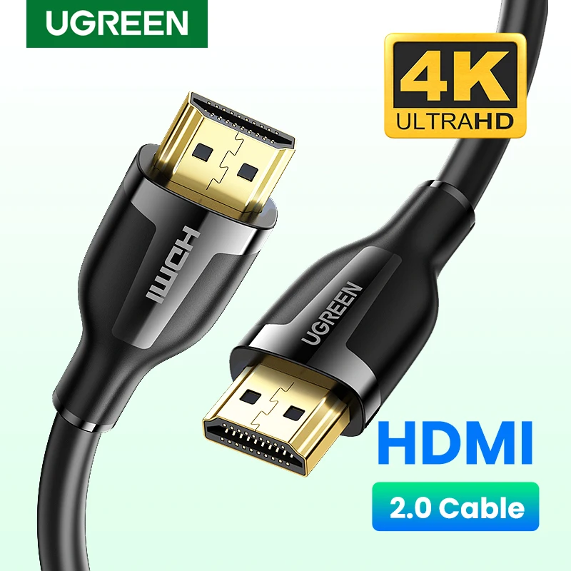 UGREEN kabel HDMI 4K 2.0 do Apple TV PS4 przejลciรณwka Box HDMI do kabla HDMI 60Hz kabel Audio Cabo kabel HDMI 4K