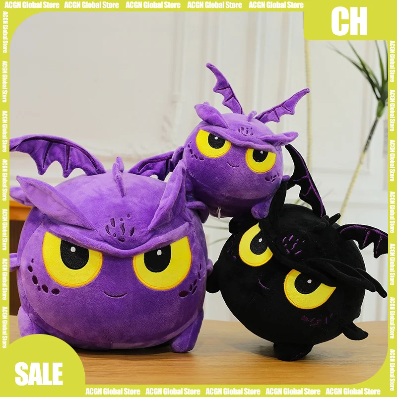 

25-35cm Sleeping Moon Dragon Doll Soft Plush Toy with Wings Adorable Anime-style Companion Birthday/Christmas Presen for Girls