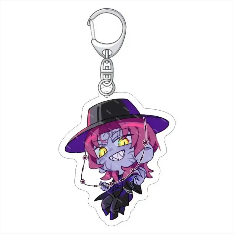 سلسلة مفاتيح أكريليك لـ Huntr-X سلسلة مفاتيح مصنوعة من الأكريليك محلية الصنع شعبية Kpop ميرا رومي زوي ساجا بنين طباعة حقيبة الظهر قلادة #3