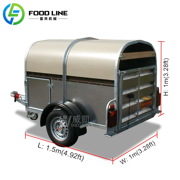 FILAI وصول جديد المحمول وجبة خ - مراجعة Hot Dog Vending Cart وسعره