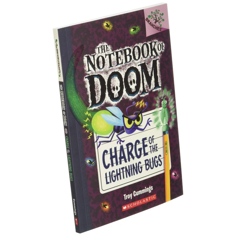 

Блокнот Doom 08, зарядка молний, жуков, игрушка Cummings SCHOs, домашняя автономная книга ZY 9780545795555