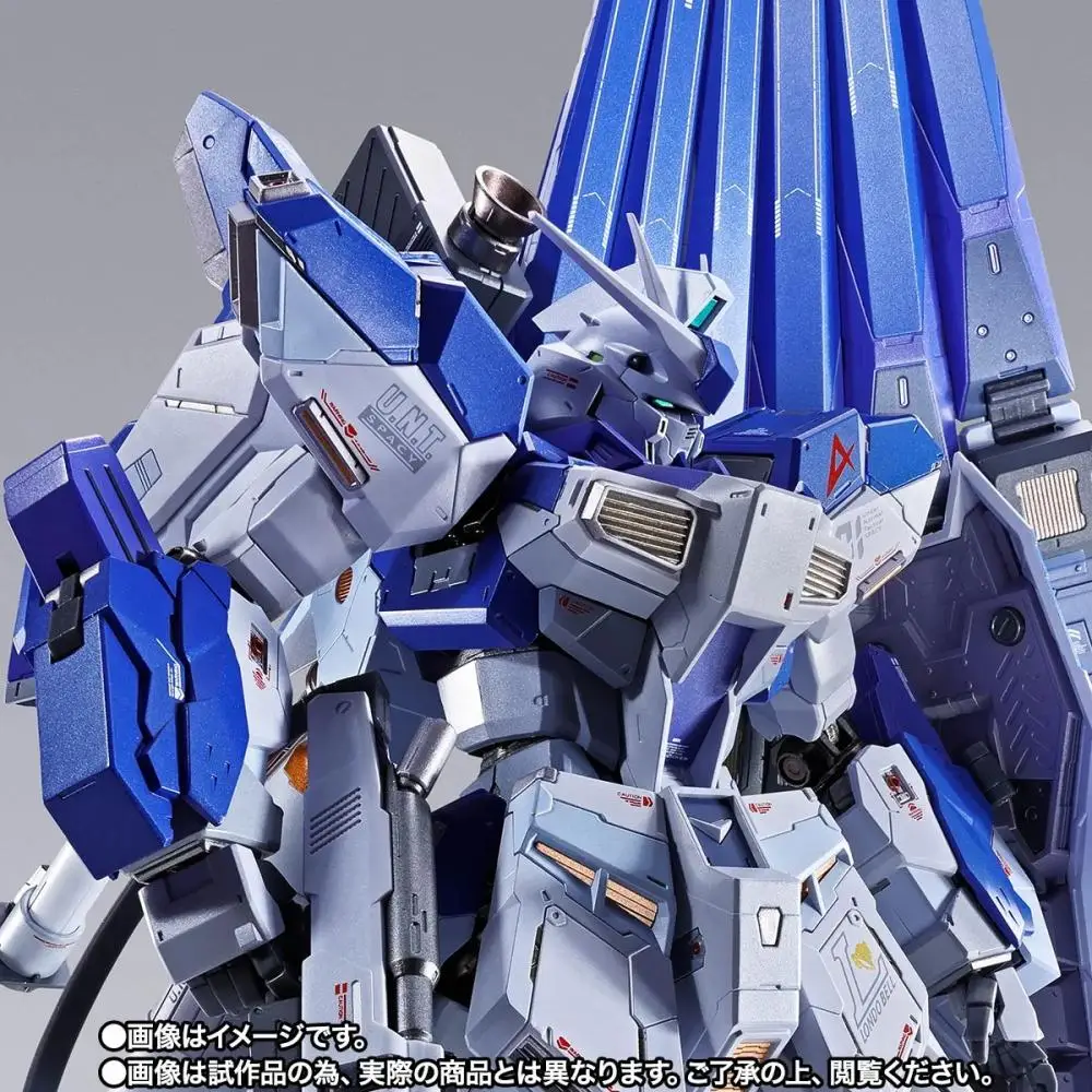 Hot Sale In Stock Bandai Metal Build Expo Mobile Suit Gundam Rx-93-N2 Hi-V Gundam Figure Anime Action Model