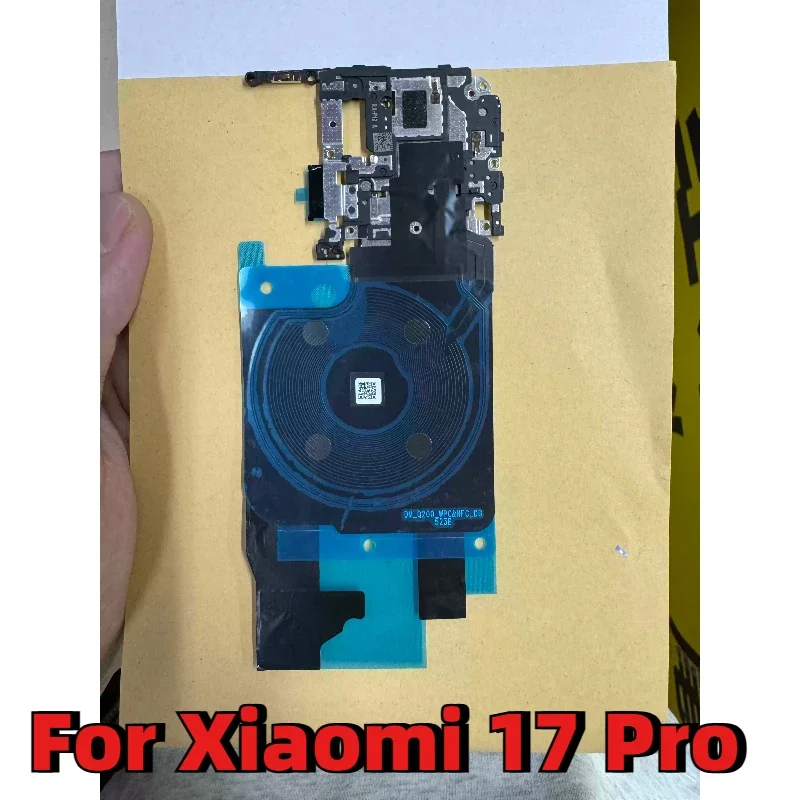 For Xiaomi 17 Ultra 17pro max Mainboard Cap Motherboard Cover with Wireless Charging Coil Signal Antenna NFC Flex Cable