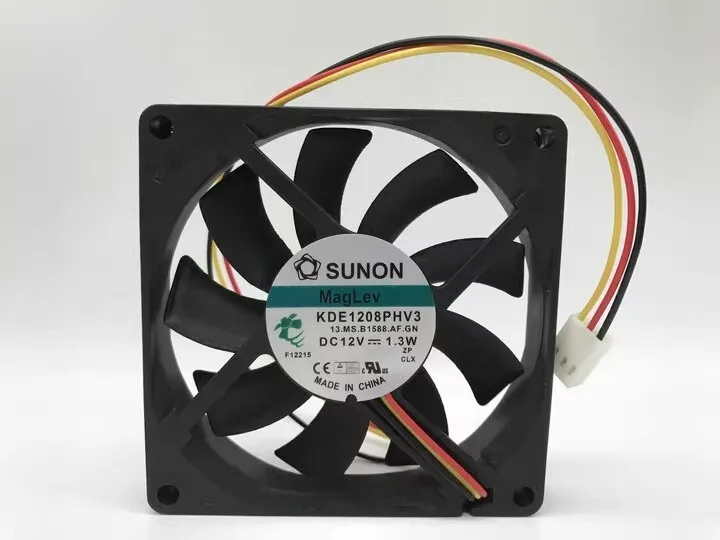 

NEW FOR SUNON 8015 KDE1208PHV3 DC12V 1.3W 8CM Silent fan