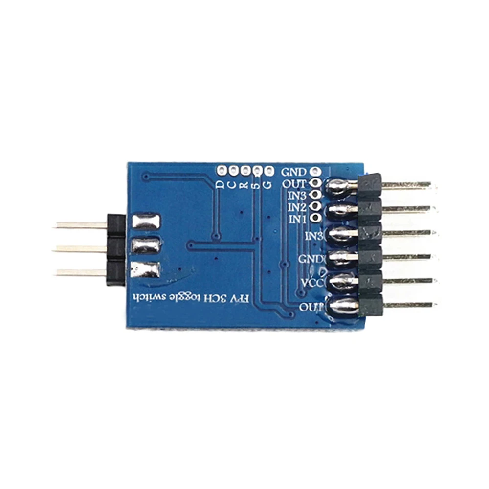 DC5-12V 5.8G 3 Kanaals Video Switcher Module 3 Weg Video Tuimelschakelaar Voor Rc Fpv Camera Pwm Signaalregeling