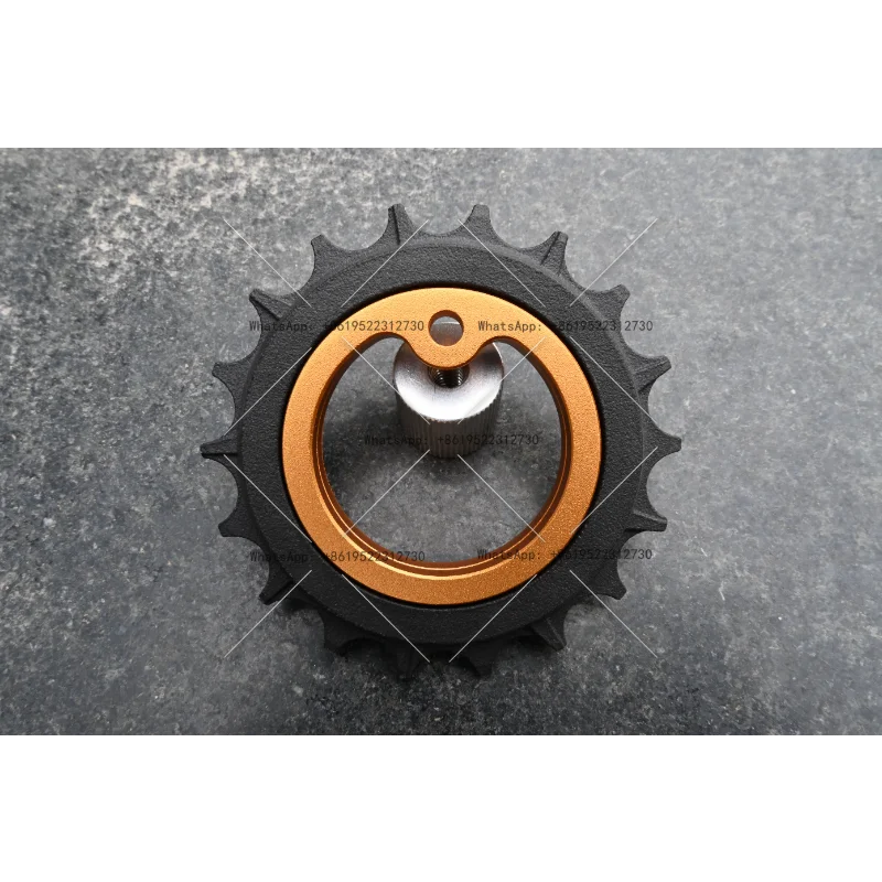 Bicycle back dial hollow eccentric large guide wheel DIY R80/70/81/71/91/92 series 18T