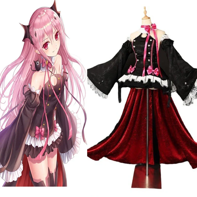 

Anime Krul Tepes Seraph Of The End Cosplay Costume Cosplay Owari no Seraph Halloween Party Role Play Clothing Suit Stage Wear