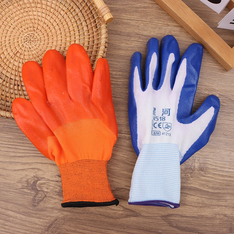 380V Insulating Gloves Anti-electricity Security Protection Gloves Rubber Electrician Work Non-slip Gloves Protection Glove