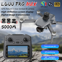 New L600 Pro Max Professional Drone With 8K Camera 3-Axis Gimbal WIFI 360° Obstacle Avoidance Touch Screen FPV Brushless RC Dron