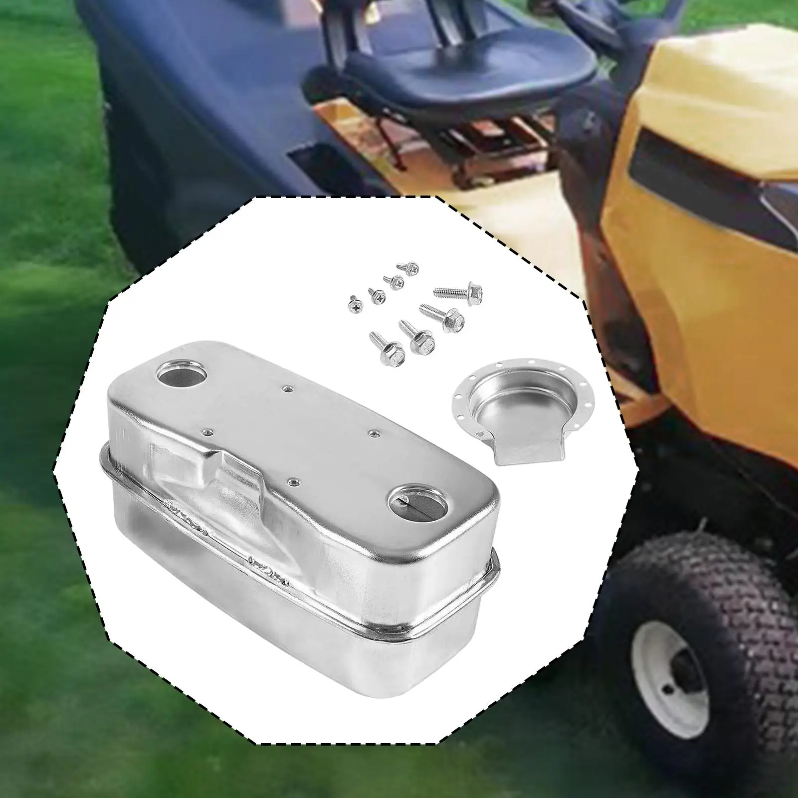 

Twin Inlet Exhaust Muffler Professional Easy to Install 751-0616B for LT-1024 -22 1170 LT-1018 LT-1022 -42 -50 Rzt42