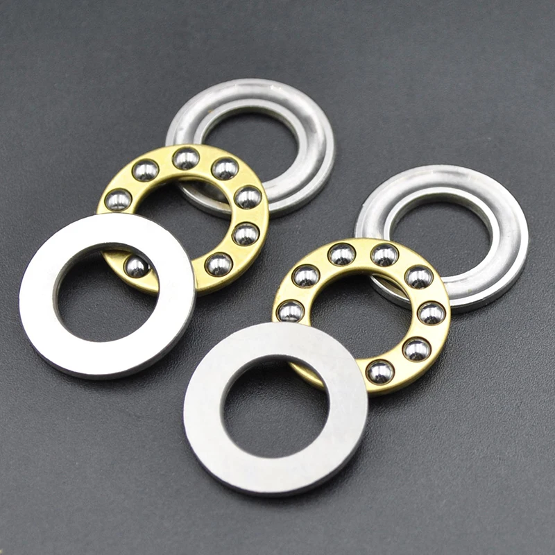 F10-18M f10 18m Thrust Bearing 10x18x5.5mm miniature planar bearing Inner Diameter 10 mm Mini Small Axial Ball Bearings