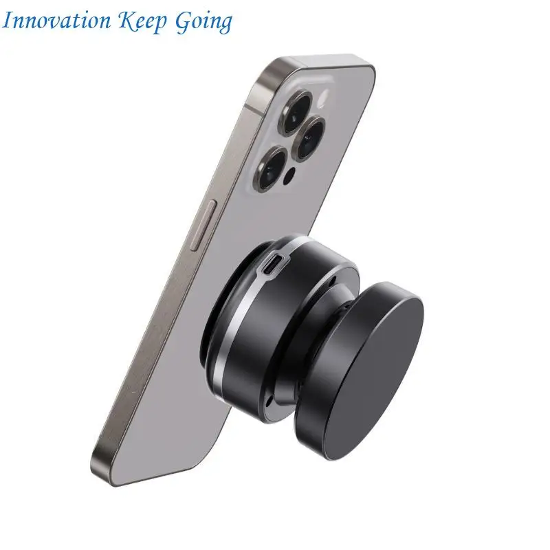 

E65C Car Phone Stand Bracket Rack With Powerful Magnets & Vacuum Suction Capability for Easy Storage Safe Driving Experience