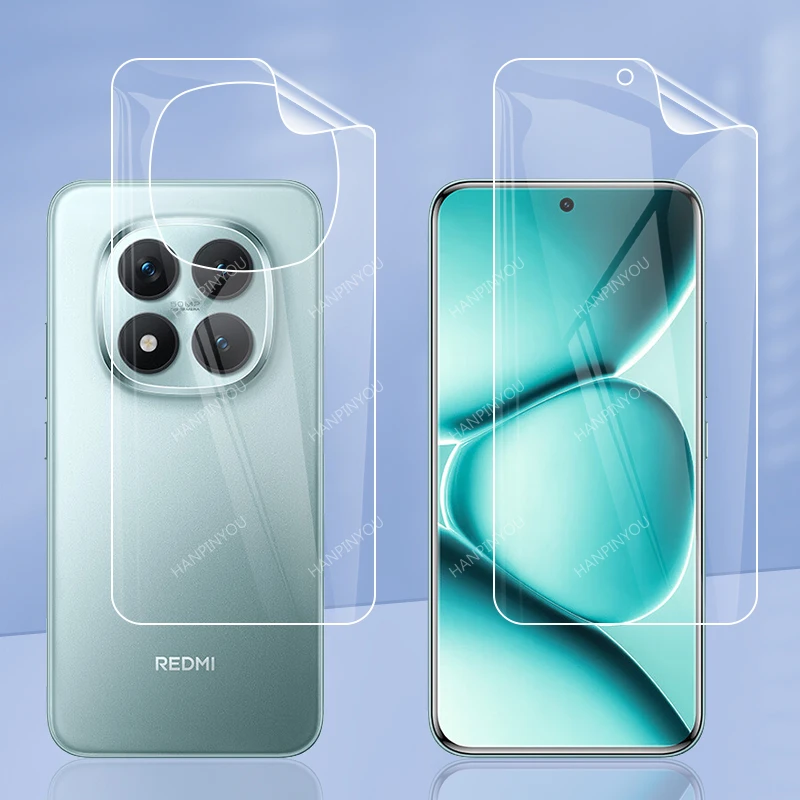 Für Xiaomi Redmi Note 15 Pro Plus 5G 4G Klarer / Matter Anti-Fingerabdruck Hydrogel Vollflächiger Weicher Displayschutzfilm
