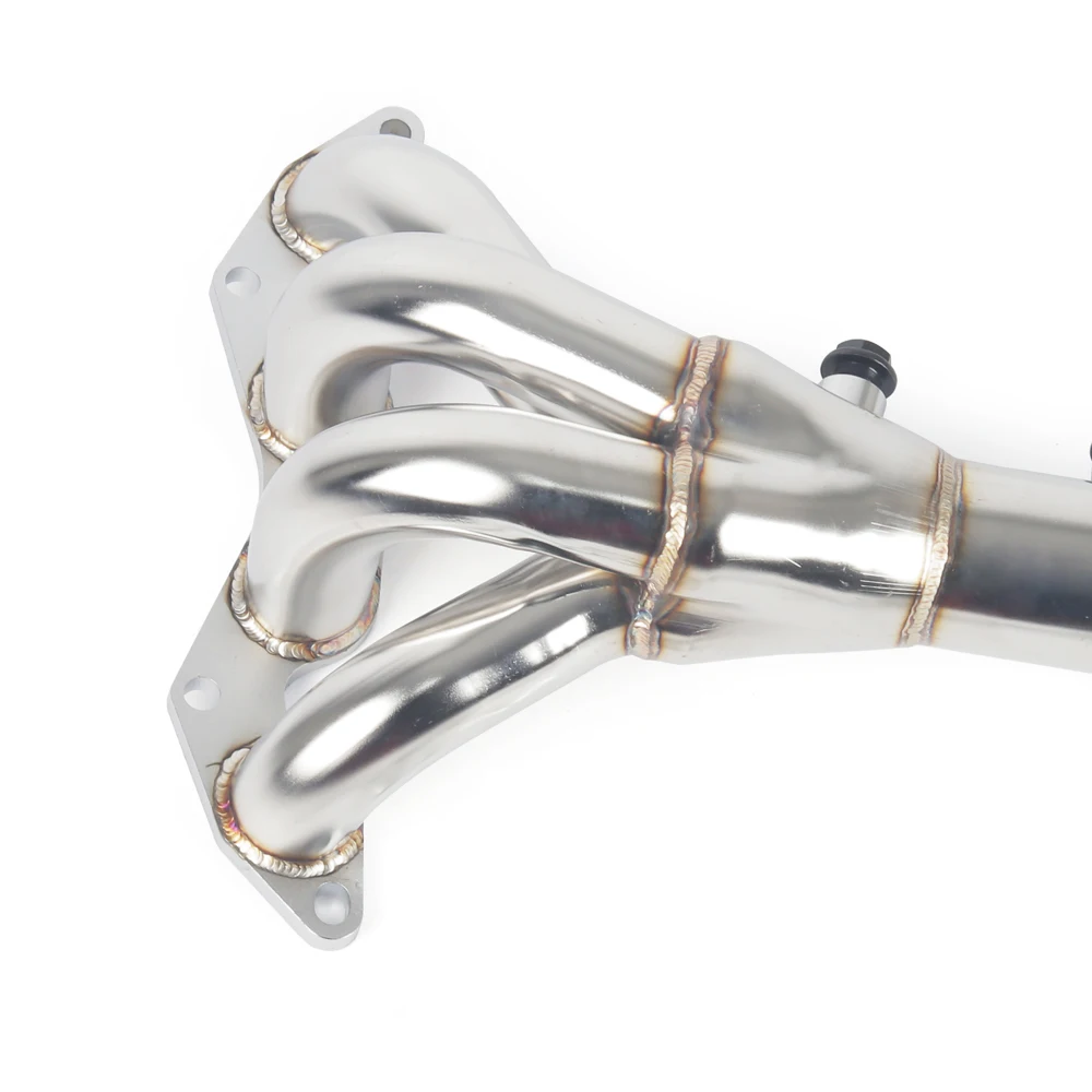 Stainless Racing Manifold Header Exhaust For 01-05 HONDA CIVIC DX/LX D17 1.7 EM2/ES1