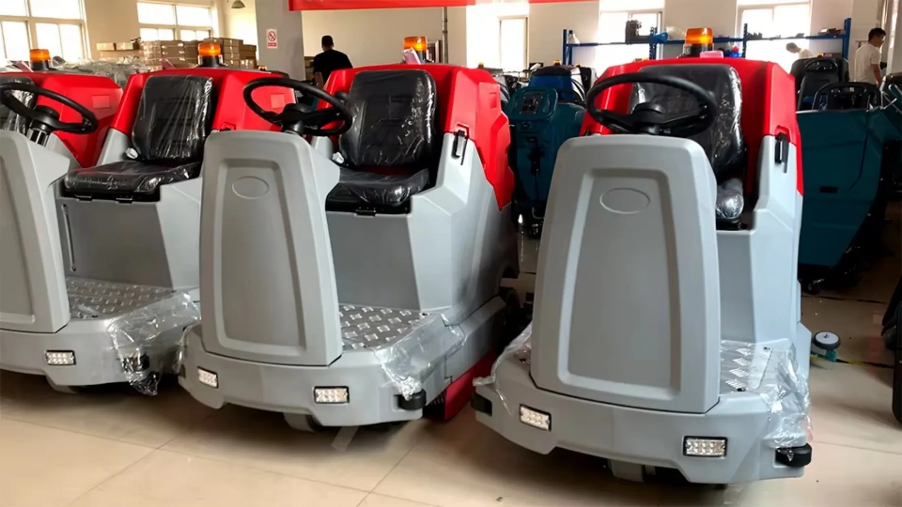 Maintenance-free battery, long endurance for all-day work