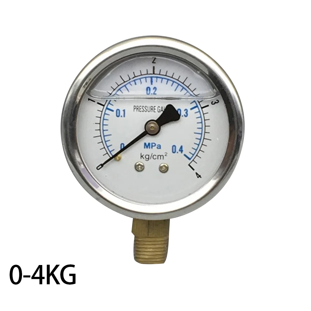 1pc For YN-60 Earthquake-resistant Pressure Gauge Oil Pressure Gauge Hydraulic Gauge Pressure Measuring Instruments