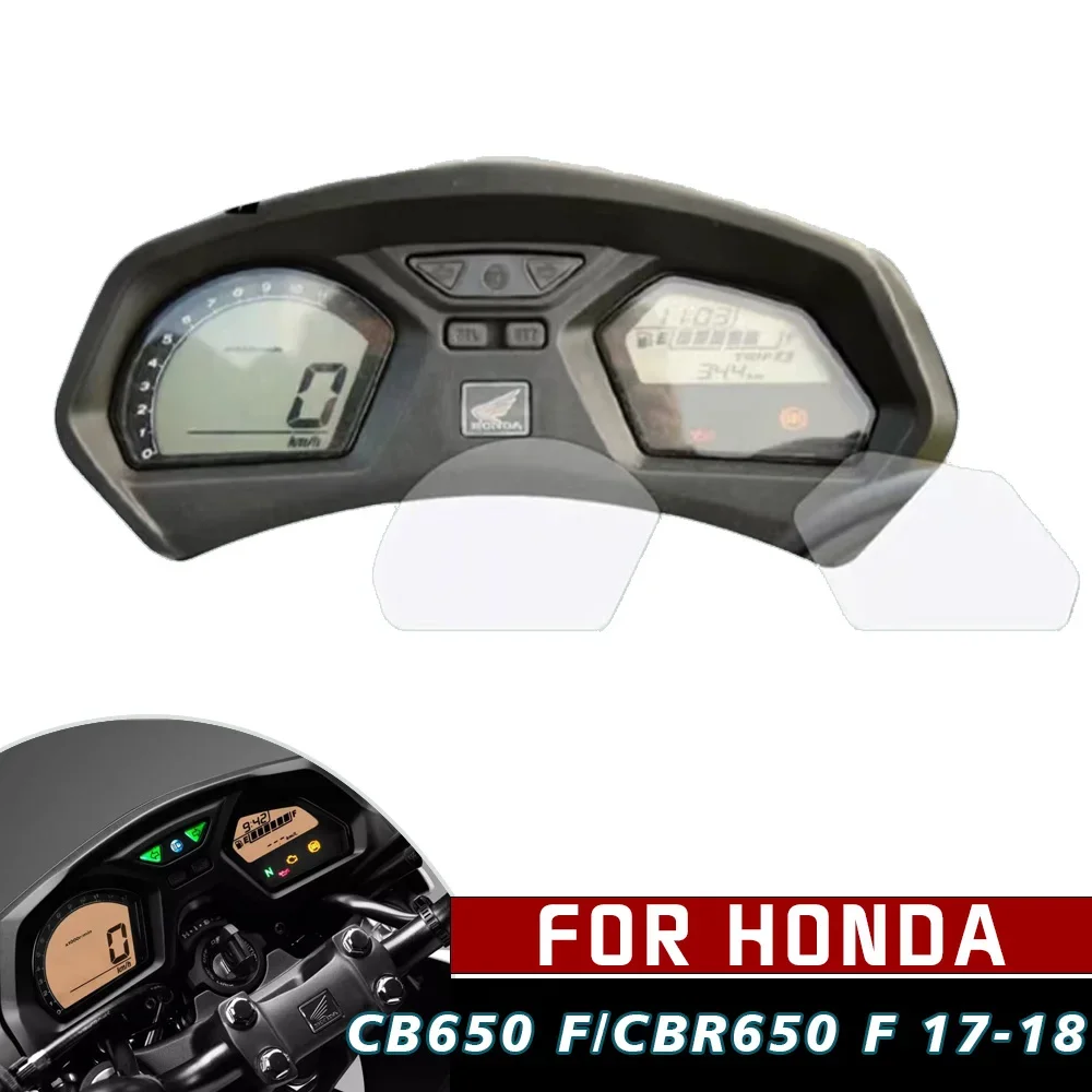 

Motorcycle Speedometer Instrument Dashboard Screen Protective Film For Honda CBR/CB 650F CBR650F CB650 2017 2018