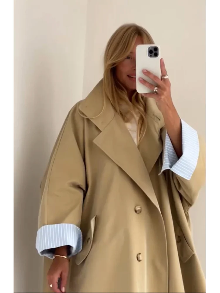 Casaco Feminino Longo Khaki 20 - Street Fashion Urban avaliação e preço