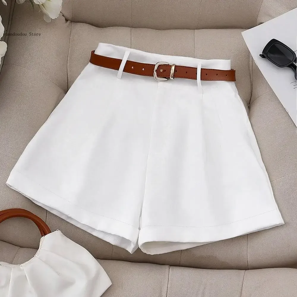 Stylish and Comfortable Versatile Women's Shorts Perfect for Summer Casual A-Line Design Temperament commuting