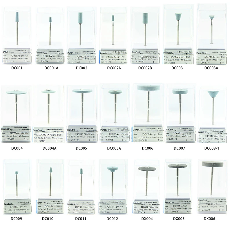 

Diamond Ceramic Polisher Bur Diamond Stones and All-Ceramics Polishing Burs Grinder for Dental Lab Handpiece