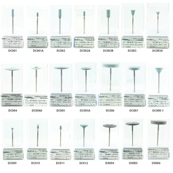 Diamentowe ceramiczne polerki Bur diamentowe kamienie cyrkonia i cała ceramika polerowanie Burs Grinder do laboratorium dentystyczne rękojeść