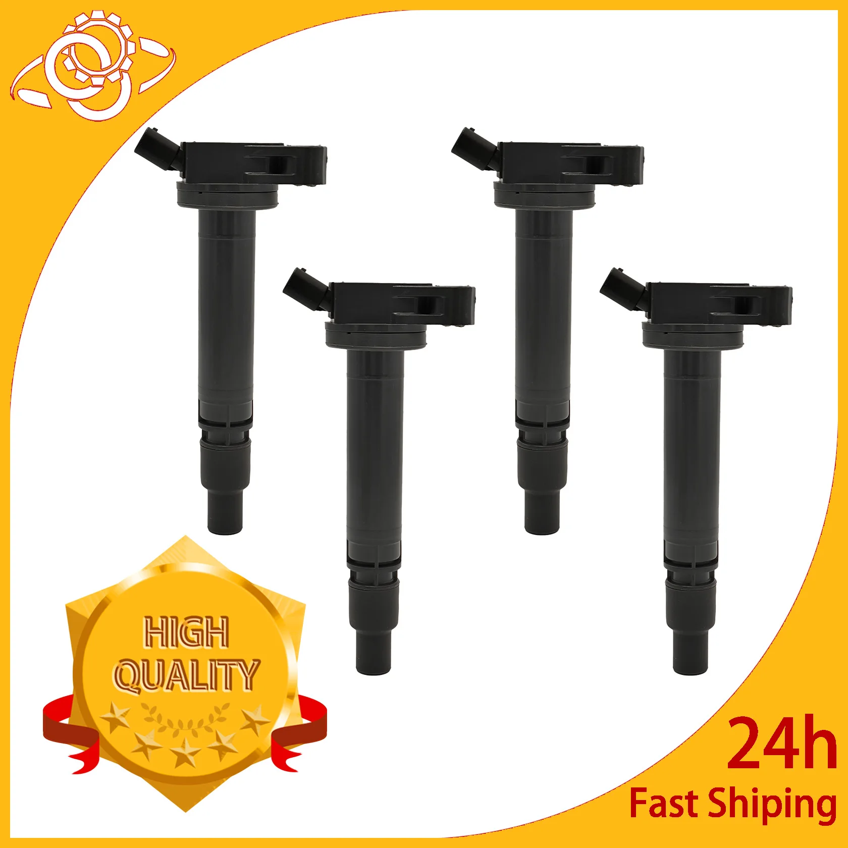 

4X Ignition Coils FOR TOYOTA LEXUS GS350 IS350 LS460 RC300 673-1309 90919-02251 90919-02256 90919-02255 90919-A2003 90919-02250