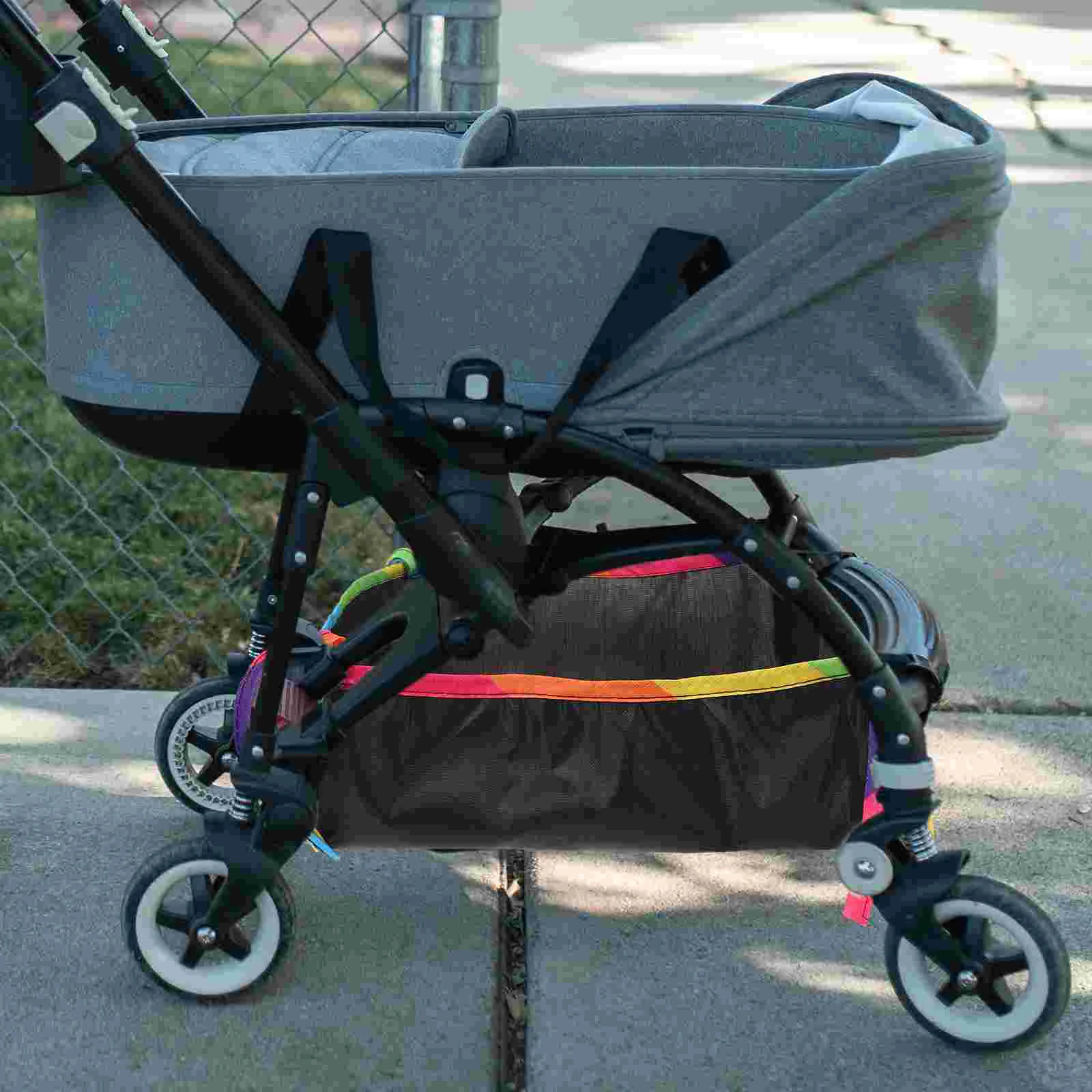 Stroller Raincoat Storage Bag Baby Wagon Bottom Case 3200X2200X1300CM Oxford Cloth under Organizer Pouch