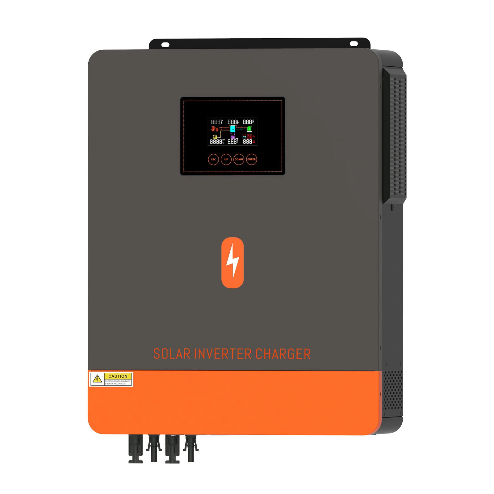 PowMr In Stock Pure Sine Wave 8.2KW 10.2KW Solar Inverter 48V 220V Double MPPT On or Off Grid Solar Inverter