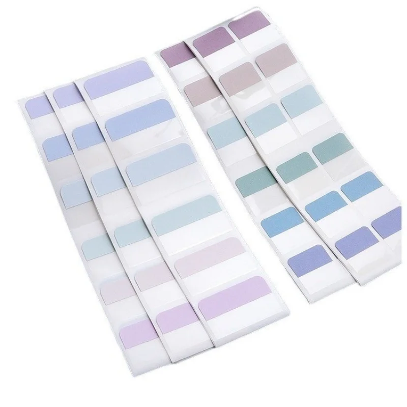 60/120/240Sheets Index Stickers Sticky Notes Colored Fluorescent Stickers Memo Pads Colorful Sticky Notes