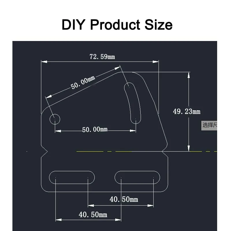 Imagem -05 - Suporte de Montagem para Simagic Alpha Mini Servo Direct Drive Base L-shaped Suporte de Corte a Laser