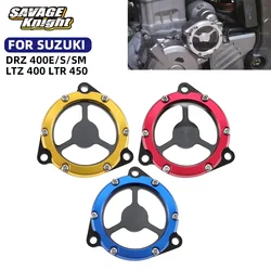 Transparent For SUZUKI DRZ 400E 400S 400SM LTZ 400 LTR 450 Starter Idle Gear Cover LTZ400 LTR450 DRZ400 Motorcycle Accessories