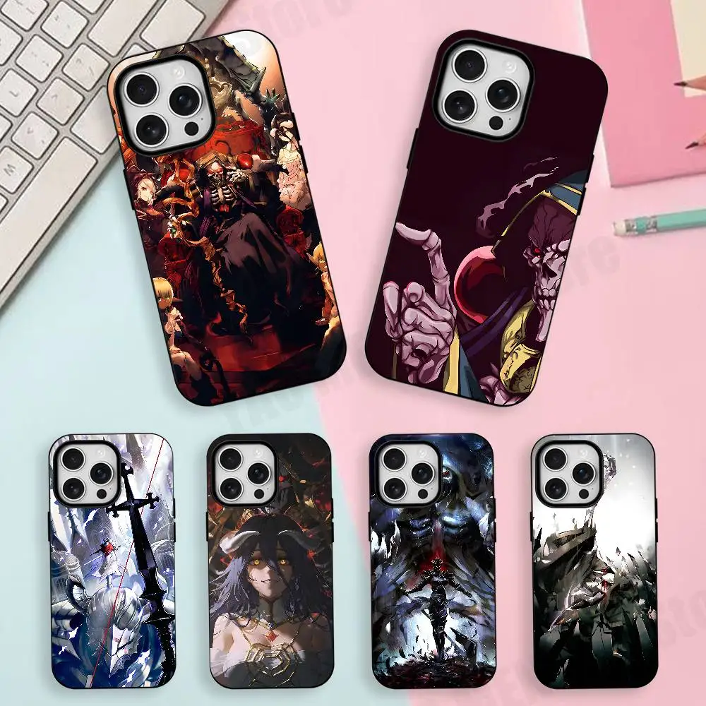 

YGGDRASIL A-Ainz Overlord Silicone Soft Case For iPhone 17,16,15,14,13,12,11 Pro Max For Magnetic Shell Frosted Cover