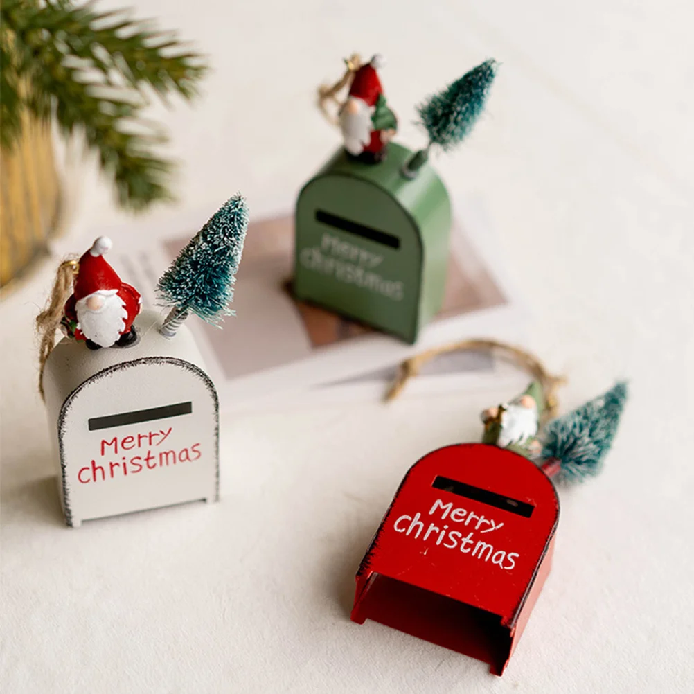 

Xmas Tree Hanging Ornaments Christmas Tree Decorations Xmas Party Ornament Xmas Tree Hanging Decor Mailbox Hanging Decor