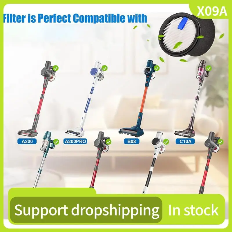 

X09A 16X Filter Replacement For Afoddon A200pro A200 Upright Vacuum, For Orfeld B08 /C10A/C10G Series
