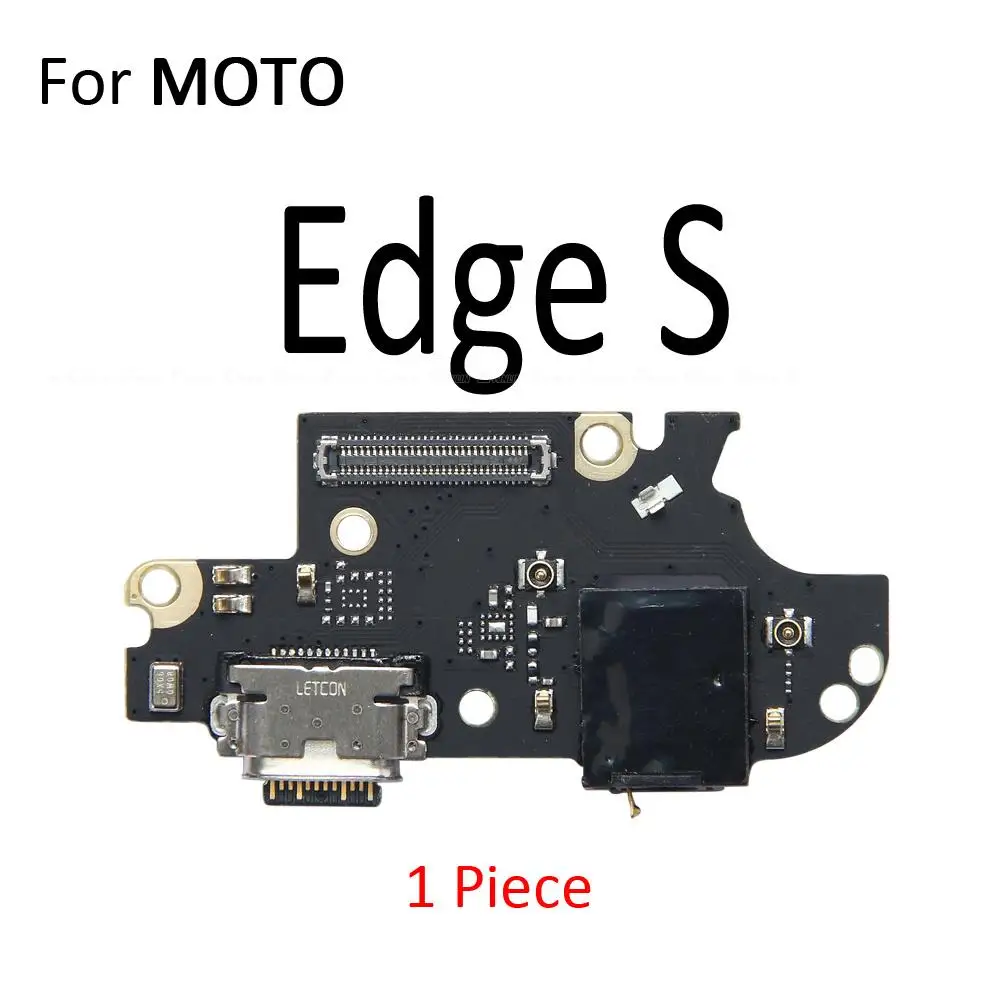 USB Charging Charger Dock Port Board Microphone Flex Cable For Motorola Moto Edge 2020 2021 S 20 Fusion Lite Pro