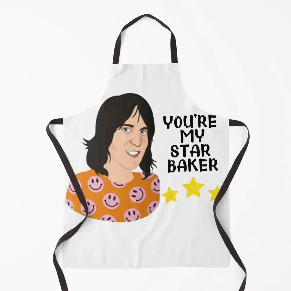 

Great British Bake Off Star Baker Mug Apron japanese woman Women Kitchen'S Kitchen Apras Man work ladies Apron