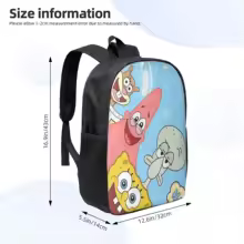 Spongebob School Backpack