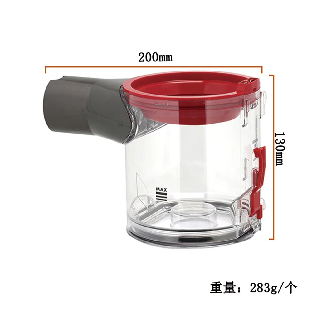 Dust Bin Container For Dyson V7 V8 Cordless Sweeping Vacuum Cleaner Dust Bin Canister Replacement Dust Bucket Parts 967699-01
