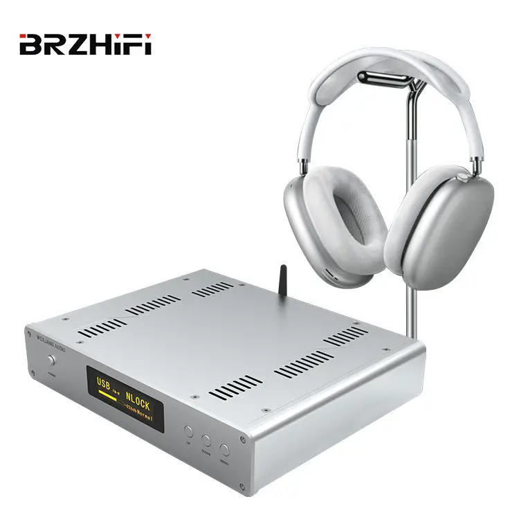 Hi-end Dual Core USB Headphone Amplifier Remote Control Decoder