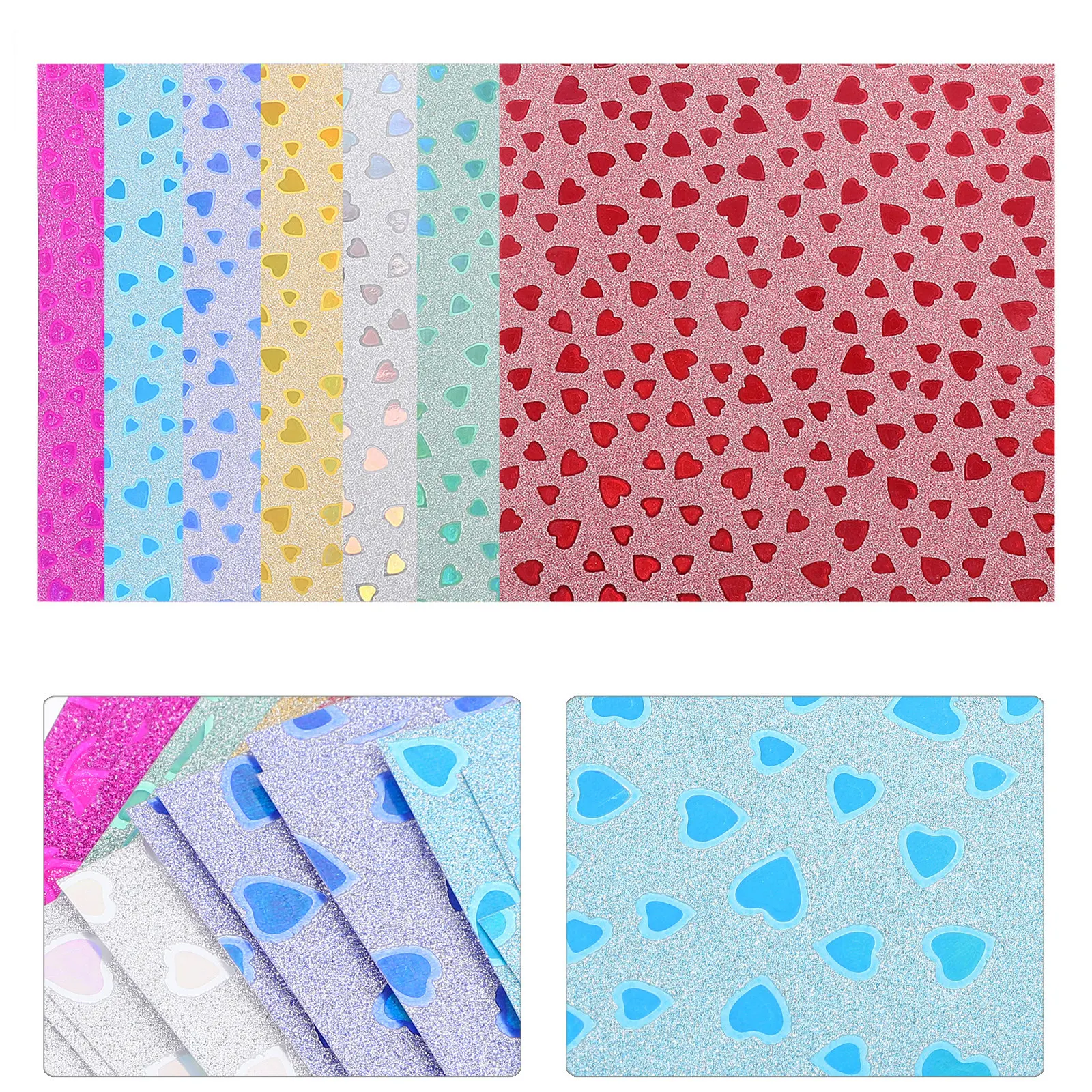 28Pcs Vibrant Shiny Origami Squares Iridescent Glitter Paper for Children's Fine Motor Skills Creative Handcrafts DIY